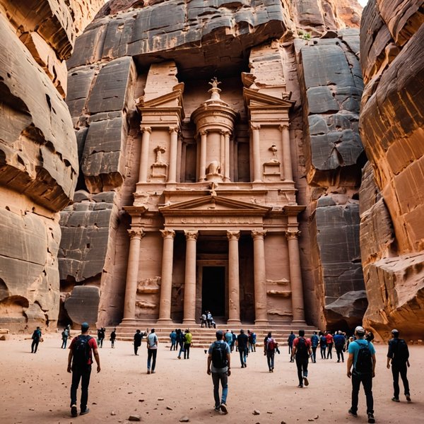 Comment organiser une visite des sites historiques de Petra, Jordanie : itinéraires et recommandations ?