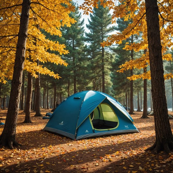 Quels sont les équipements nécessaires pour un camping en région méditerranéenne en automne?