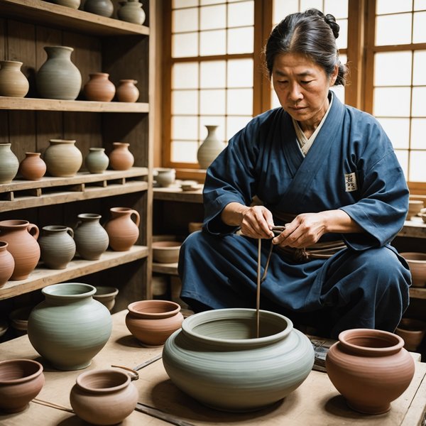 Où apprendre les techniques de fabrication de poteries traditionnelles au Japon?