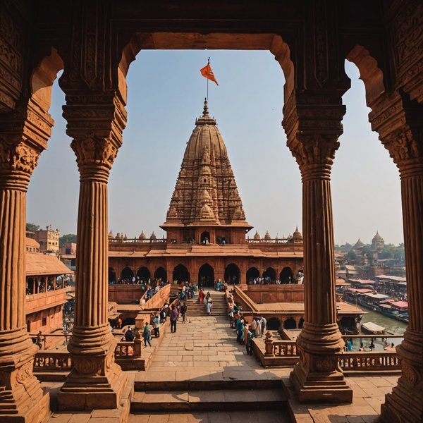 Comment organiser une visite des temples hindous à Varanasi, Inde?